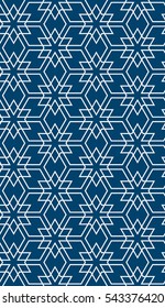 decorative vertical geometric banner. abstract seamless cube. vector illustration.