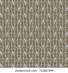 Decorative vertical striped pattern made from disordered hatch. Hazy monochrome herringbone background. Abstract vector.