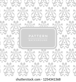 Decorative vintage damask pattern background
