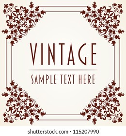 Decorative Vintage Frame