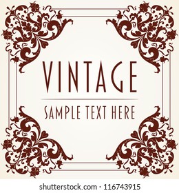 Decorative Vintage Frame