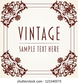 Decorative Vintage Frame