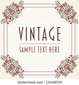 Decorative Vintage Frame