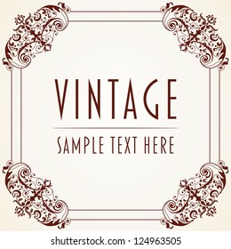 Decorative Vintage Frame
