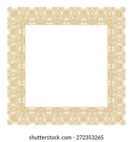Decorative vintage frame