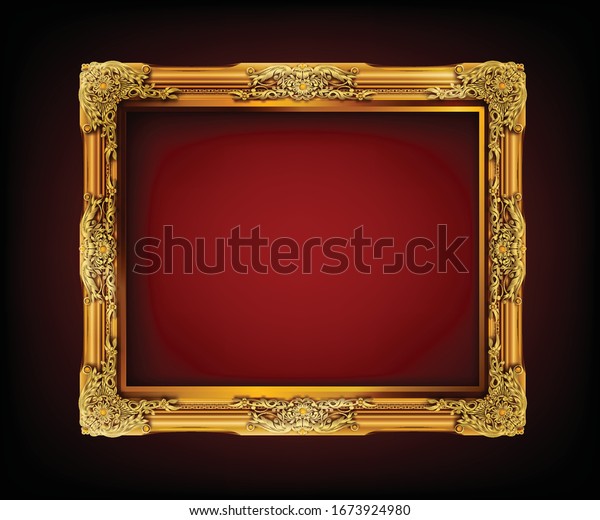 antique frame border