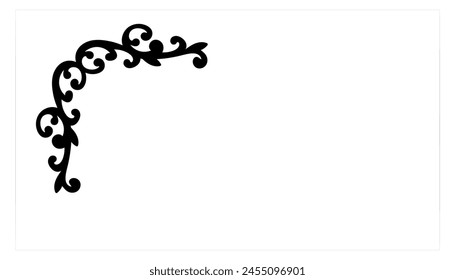 Decorative vintage frames vintage frames and scroll elements. Classic calligraphy swirls, swashes, dividers, . Good for greeting cards, wedding invitations, restaurant menu, royal certificates.