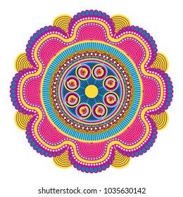 Decorative vintage mandala