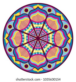 Decorative vintage mandala