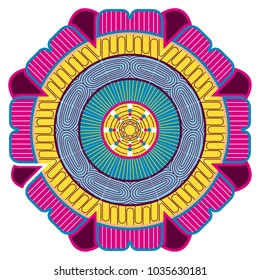 Decorative vintage mandala