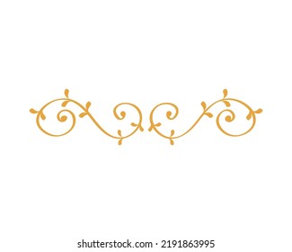 decorative vintage ornament icon isolated