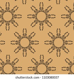 Decorative vintage ornament vector
