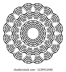Decorative vintage ornament vector