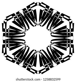 Decorative vintage ornament vector
