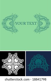 Decorative Vintage Ornate Banner