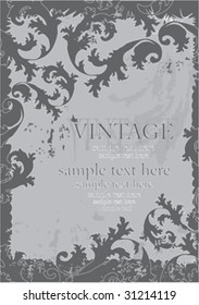 decorative vintage with place for text
