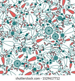 Decorative vintage style geometric pattern. Vector illustration. Abstract texture designs can be used for backgrounds, fabrics, gift wrapping, templates.