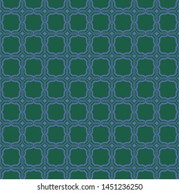 Decorative vintage style seamless geometric pattern. Vector illustration. 
