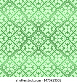 Decorative vintage style seamless geometric pattern. Vector illustration. 