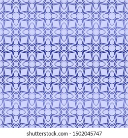 Decorative vintage style seamless geometric pattern. Vector illustration. 
