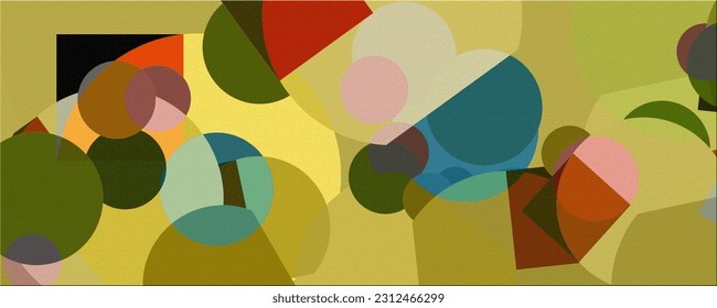 Decorative wall art, a website cover, a banner, or a poster can all use abstract vectors.