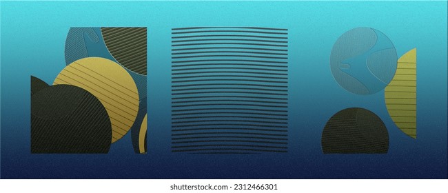 El arte de las paredes decorativas, la portada de un sitio web, un cartel o un afiche pueden usar vectores abstractos.
