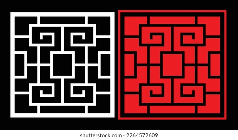 Paneles de pared decorativos para el diseño de Jali para el corte de máquinas gráficas y contrachapado, partición, espuma, acrílico y CNC.