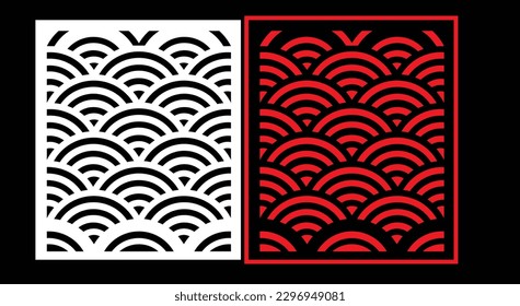 Paneles de pared decorativos conjunto de diseño de Jali patrón CNC, patrón de corte láser, corte CNCcut del router.Panel decorativo de corte láser Jali con patrón de encaje.