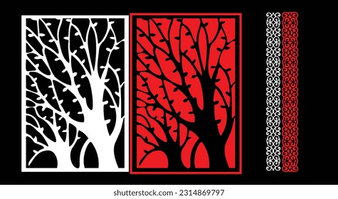 Dekorative Wandpaneele Jali Design CNC-Muster, Laserschnitt-Muster, Router CNCcut.Jali Laser Schnitt dekorative Panel Set mit Spitzen-Muster.