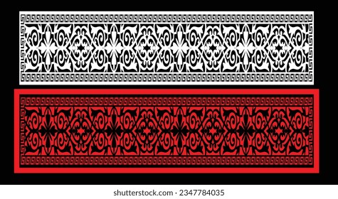 Dekorative Wandpaneele Jali Design CNC-Muster, Laserschnitt-Muster, Router CNCcut.Jali Laser Schnitt dekorative Panel Set mit Spitzen-Muster.