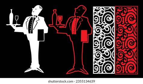 Paneles de pared decorativos conjunto de diseño de Jali patrón CNC, patrón de corte láser,corte de router CNCcut.Panel decorativo de corte láser Jali con patrón de encaje.