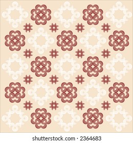 Decorative Wallpaper. Decorative Wallpaper Background. Vector File, change colors easily.