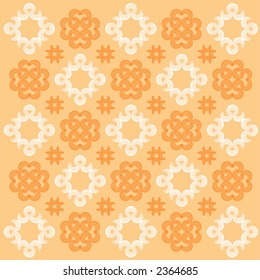 Decorative Wallpaper. Decorative Wallpaper Background. Vector File, change colors easily.