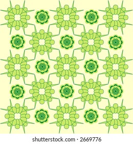 Decorative Wallpaper. Decorative Wallpaper Background. Vector File, change colors easily.