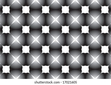 Decorative wallpaper design in shape