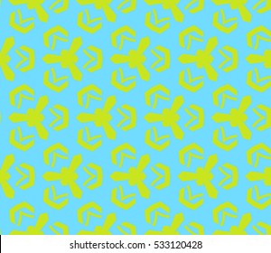 Decorative wallpaper design in shape.