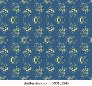 Decorative wallpaper design in shape.