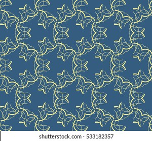 Decorative wallpaper design in shape.