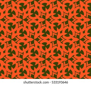 Decorative wallpaper design in shape.
