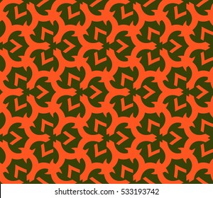 Decorative wallpaper design in shape.