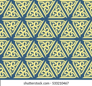 Decorative wallpaper design in shape.