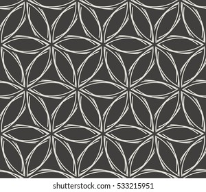 Decorative wallpaper design in shape.