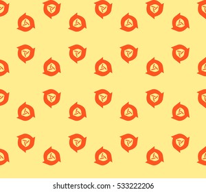 Decorative wallpaper design in shape.