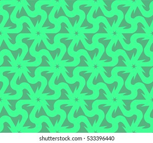 Decorative wallpaper design in shape.