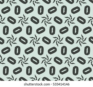Decorative wallpaper design in shape.