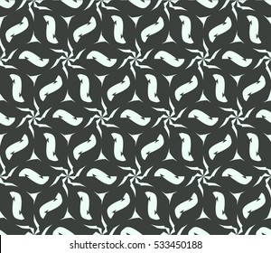 Decorative wallpaper design in shape.