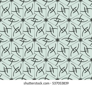 Decorative wallpaper design in shape.
