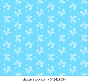 Decorative wallpaper design in shape.