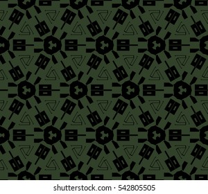 Decorative wallpaper design in shape.