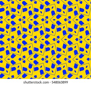 Decorative wallpaper design in shape.